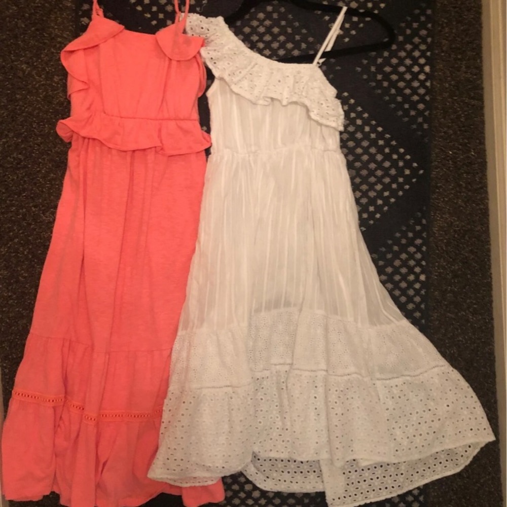 Girls maxi midi Easter dresses sundresses 7/8
